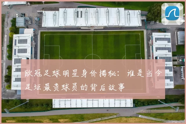 欧冠足球明星身价揭秘：谁是当今足坛最贵球员的背后故事