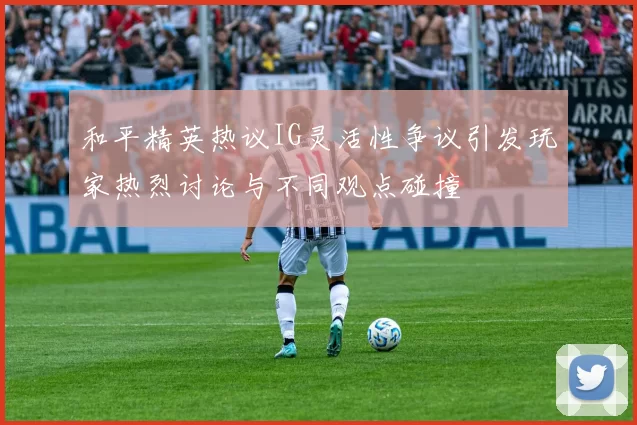 和平精英热议IG灵活性争议引发玩家热烈讨论与不同观点碰撞